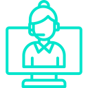 Remote Welfare Calls via a big screen